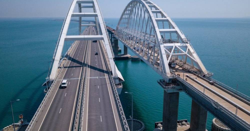 Завершено строительство железнодорожной части Крымского моста