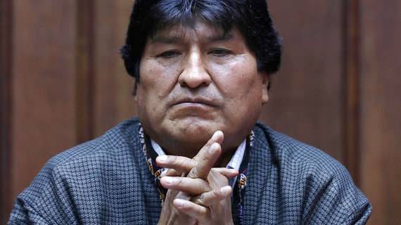 Прокуратура Боливии выдала ордер на арест экс-президента Моралеса