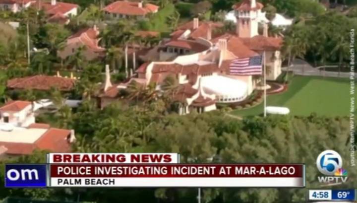 Незвестная женщина проникла в резиденцию Трампа во Флориде