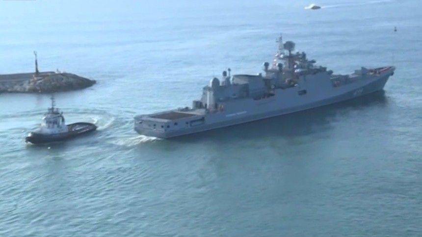 В порту Тартус прошли российских и сирийских военных моряков