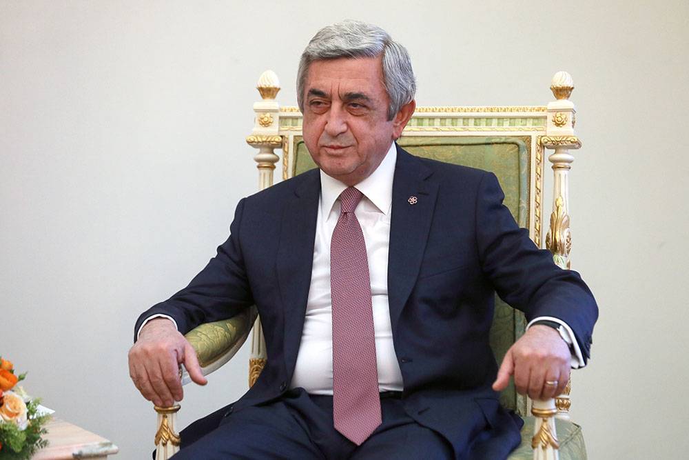 В Армении арестовали имущество бывшего президента страны Сержа Саргсяна