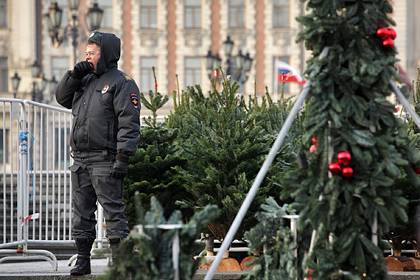 В центре Москвы поставят КПП для досмотра граждан на новогодних праздниках