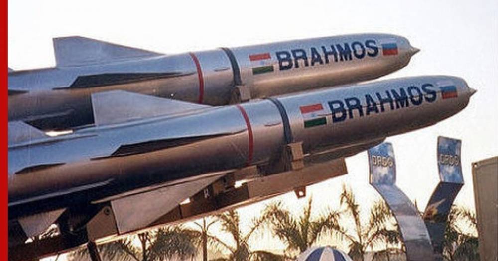 Появилось видео испытаний российско-индийской сверхзвуковой ракеты