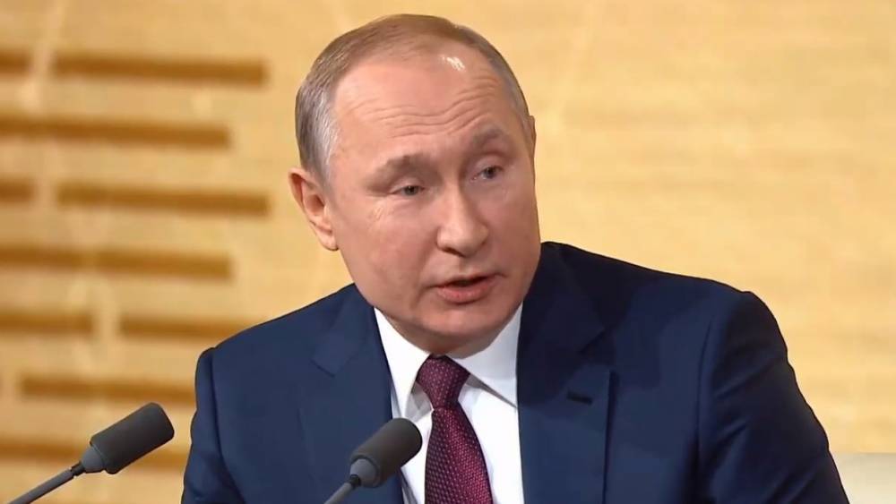 Путин заявил о необходимости борьбы с ростом температуры