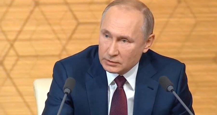 Путин заявил об отсутствии иностранных войск в Донбассе