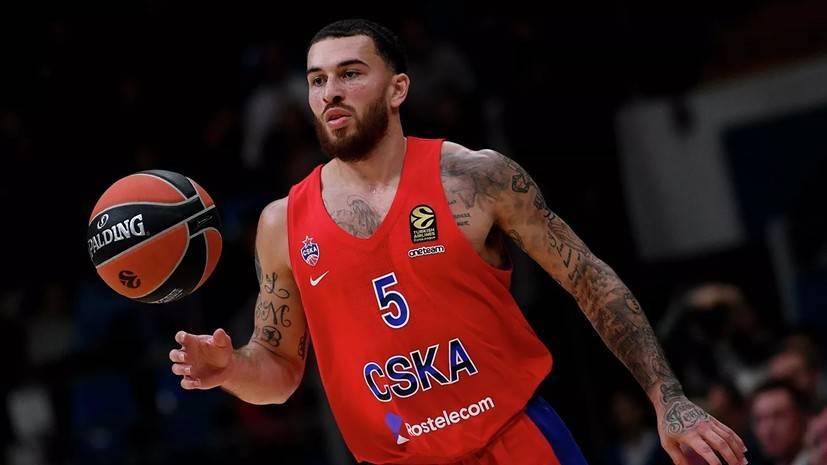 Баскетболист ЦСКА Джеймс в третий раз за сезон признан MVP тура в Евролиге