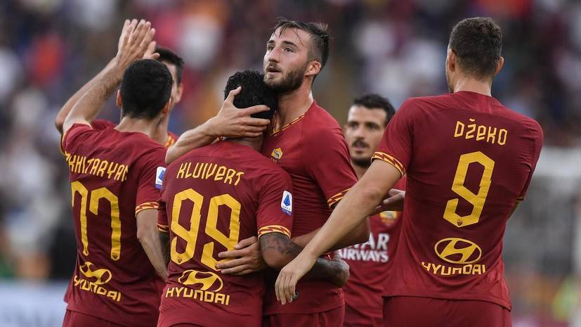 Мяч Мхитаряна помог «Роме» обыграть «Верону» в матче чемпионата Италии по футболу