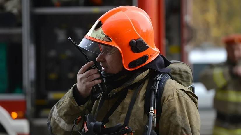 В Астраханской области произошёл пожар на судне