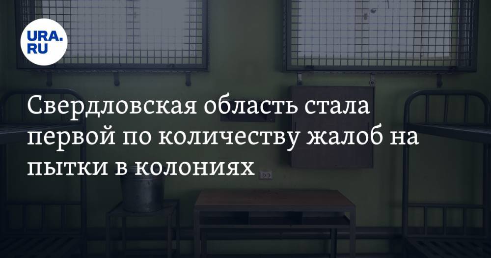 Свердловская область стала первой по количеству жалоб на пытки в колониях