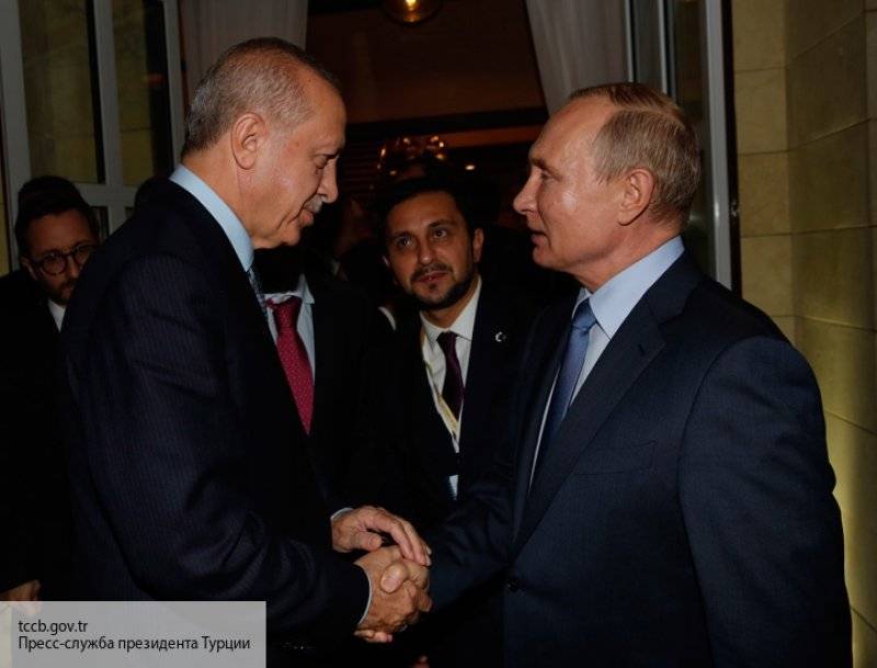 Песков рассказал, где пройдет предстоящая встреча Путина и Эрдогана