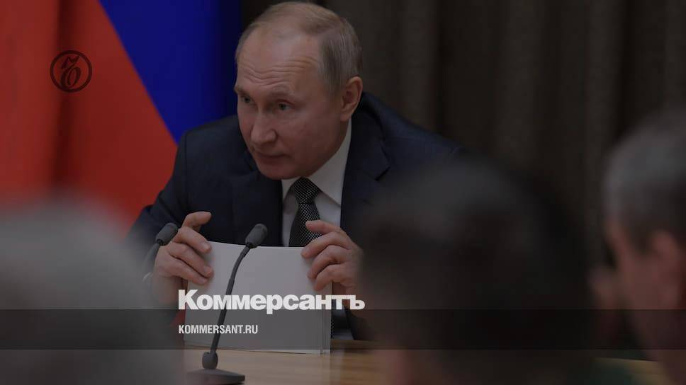 Путин призвал нарастить потенциал российского флота