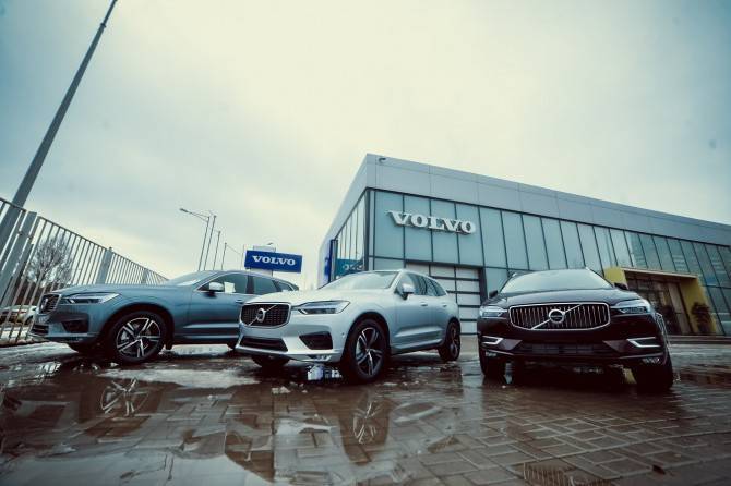 Volvo в ноябре  увеличила продажи в России на 6%