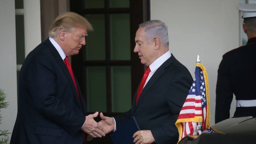 Нетаньяху обсудил с Трампом планы по Иорданской долине