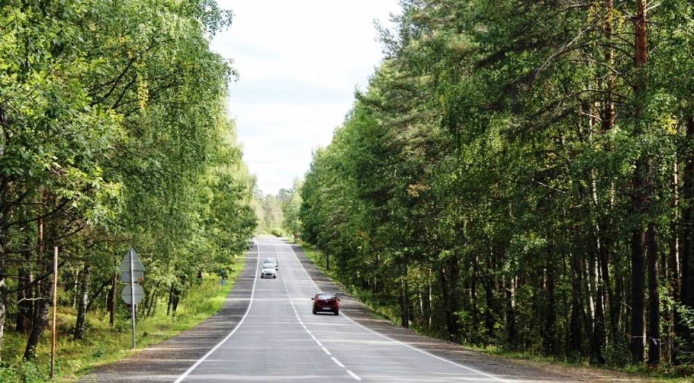 За год в Карелии отремонтировали более ста километров автодорог