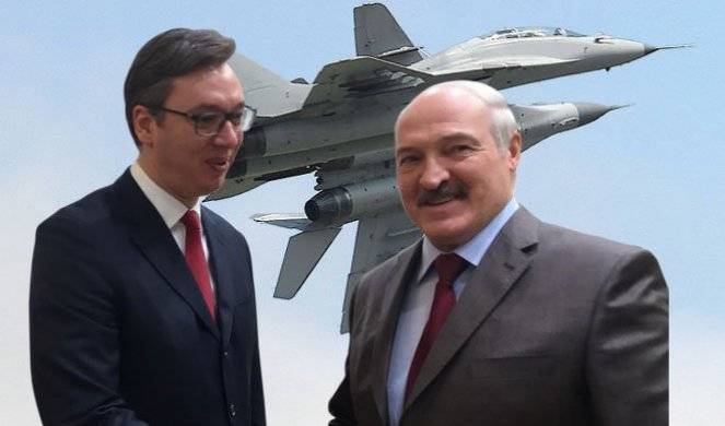 Лукашенко готовит передачу истребителей Сербии. Майданщики против визита «диктатора»
