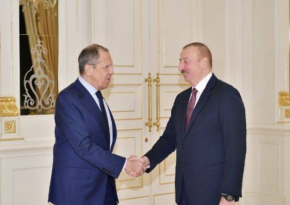 Алиев: Азербайджан всё время чувствует поддержку России