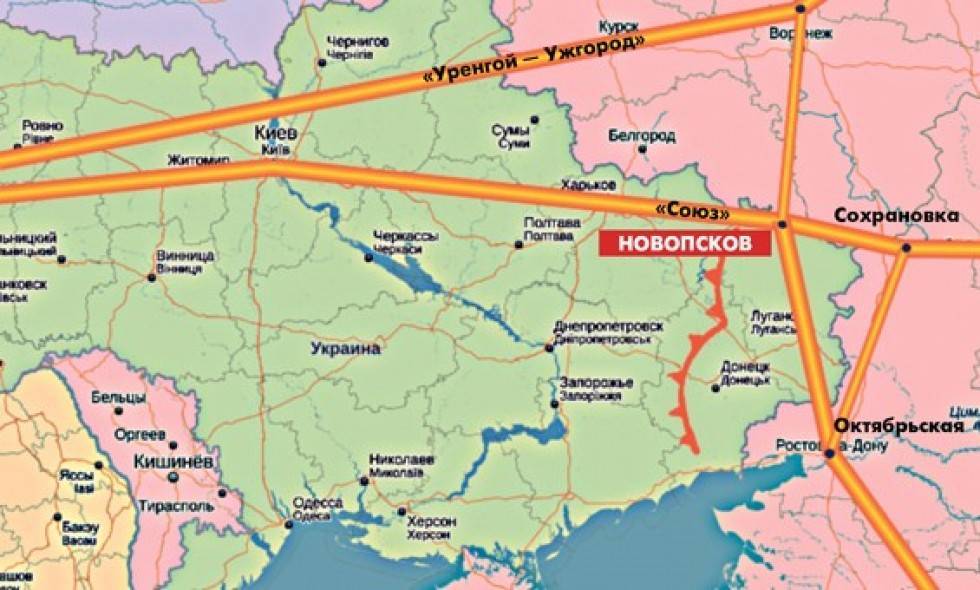 Украина заявила, что не пропустит российский газ в Европу