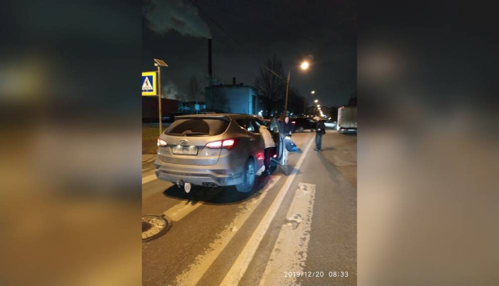 Момент наезда на женщину на Трамвайном проспекте попал на видео