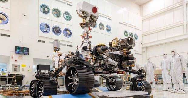 NASA провело ходовые испытания ровера «Марс-2020»