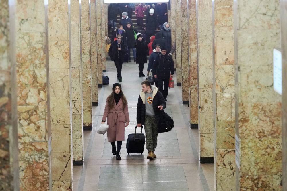 Интерактивный пол установили на станции метро «Курская»