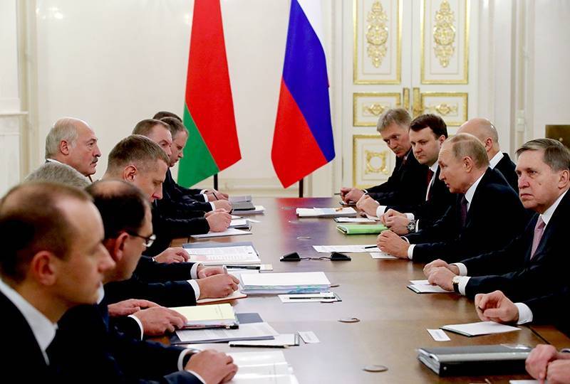 Путин и Лукашенко обсудили интеграцию Союзного государства