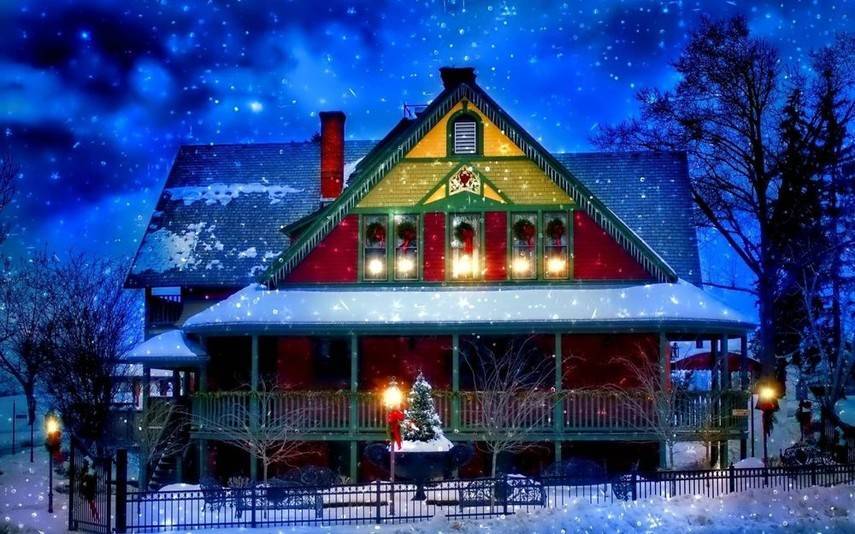 Построен рождественский домик в 20 000 раз меньше обычного (Видео) - abcnews.com.ua - Канада