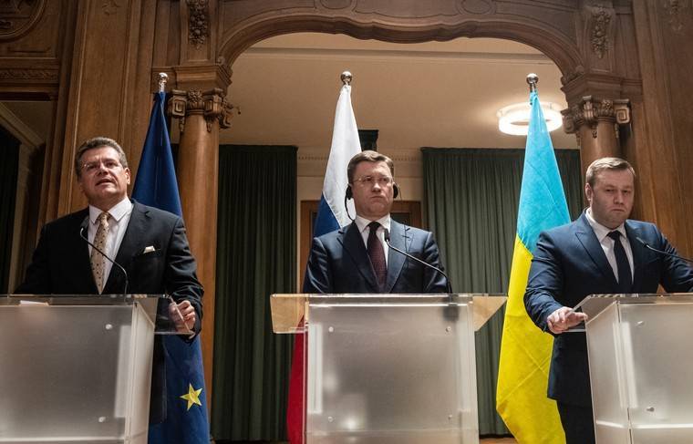 Россия и Украина подписали протокол о транзите газа
