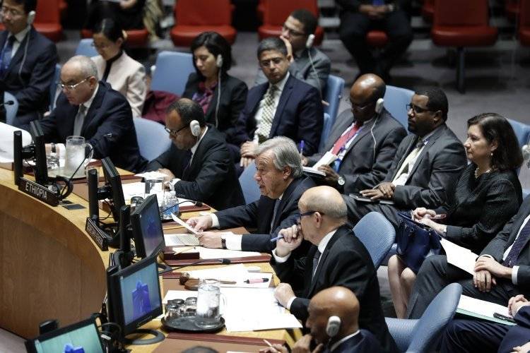 Совбез ООН не поддержал резолюцию России по гуманитарной помощи в Сирии