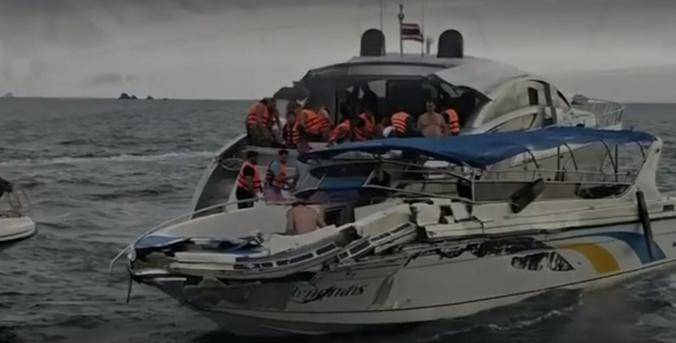 Россиянка пострадала при столкновении катера и&nbsp;яхты в Таиланде
