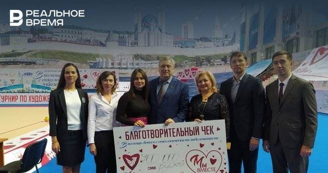 На турнире по художественной гимнастике собрали 700 тыс. рублей на строительство второго хосписа в Казани