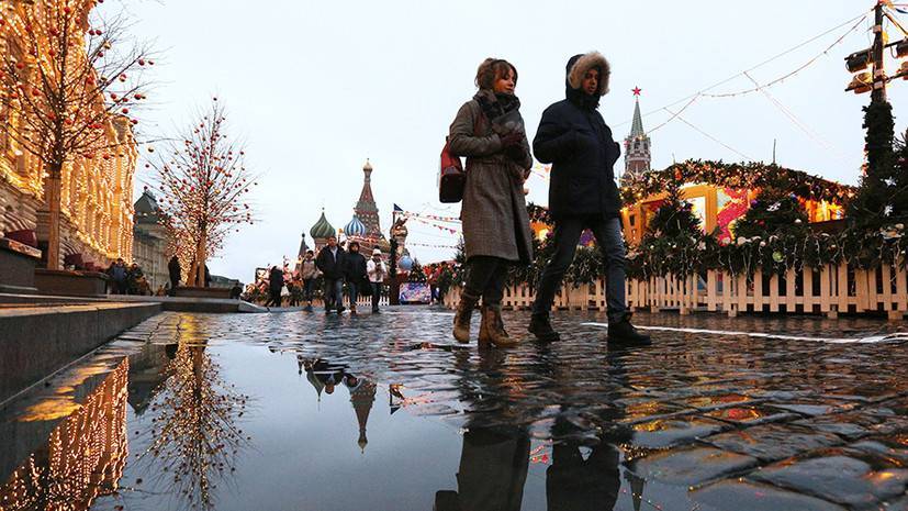 В Москве 21 декабря ожидается до +3 °С