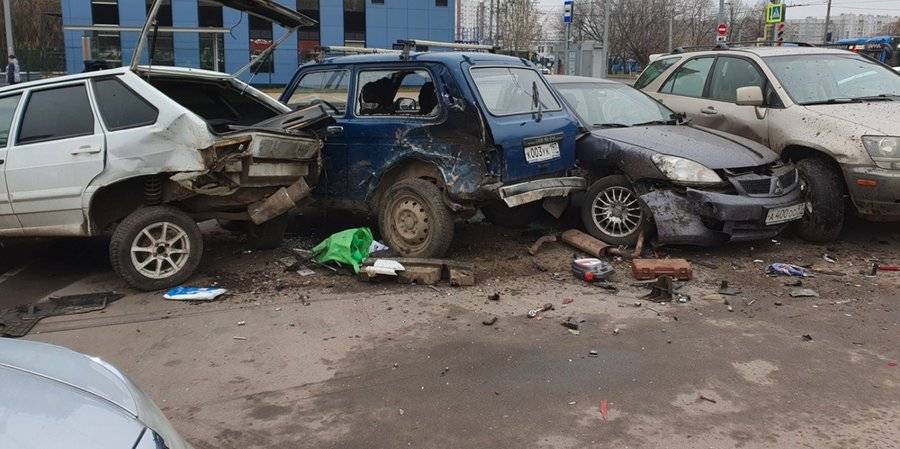 Свыше 8 тысяч аварий с пострадавшими случилось в Москве с начала года