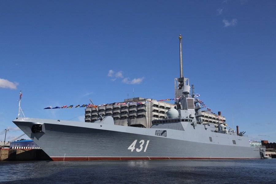 Военные из Норвегии связали радиошумы с испытаниями фрегата из РФ