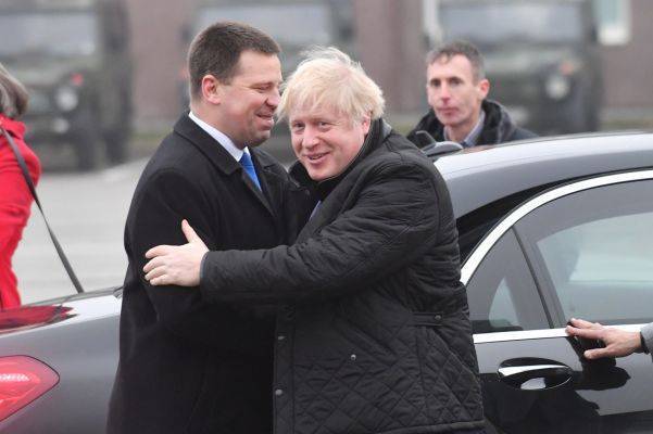 Джонсон в Эстонии: надеюсь, что отношения с Россией можно улучшить