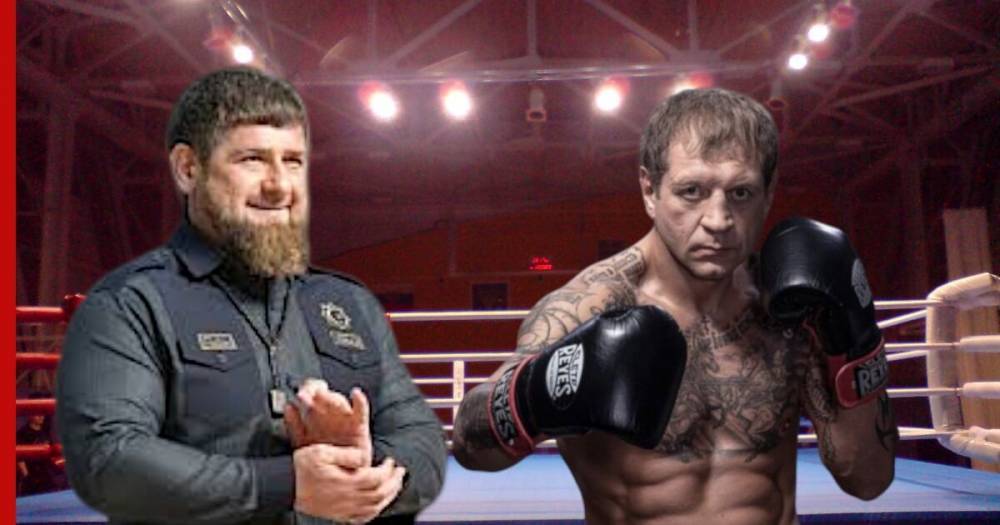 Емельяненко ответил на вызов Кадырова сразиться в бою