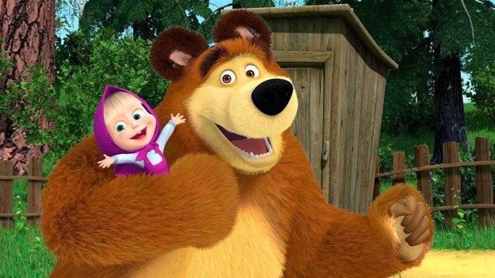 Мультфильм «Маша и медведь» на английском и испанском языках смотрят более 20 млн человек