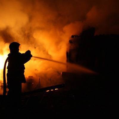 В селе Учкекен в Карачаево-Черкесии произошло возгорание
