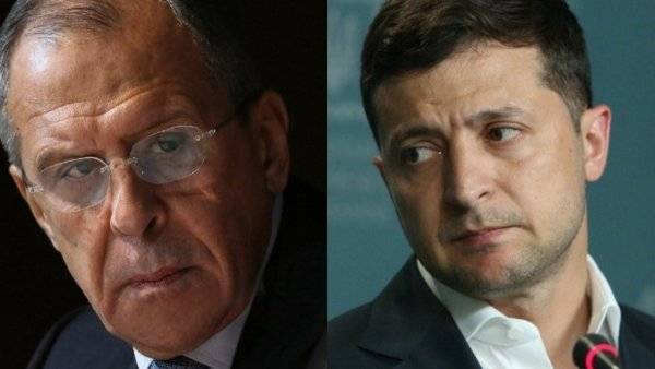 Лавров объяснил отказ Зеленского от развода сил в Донбассе