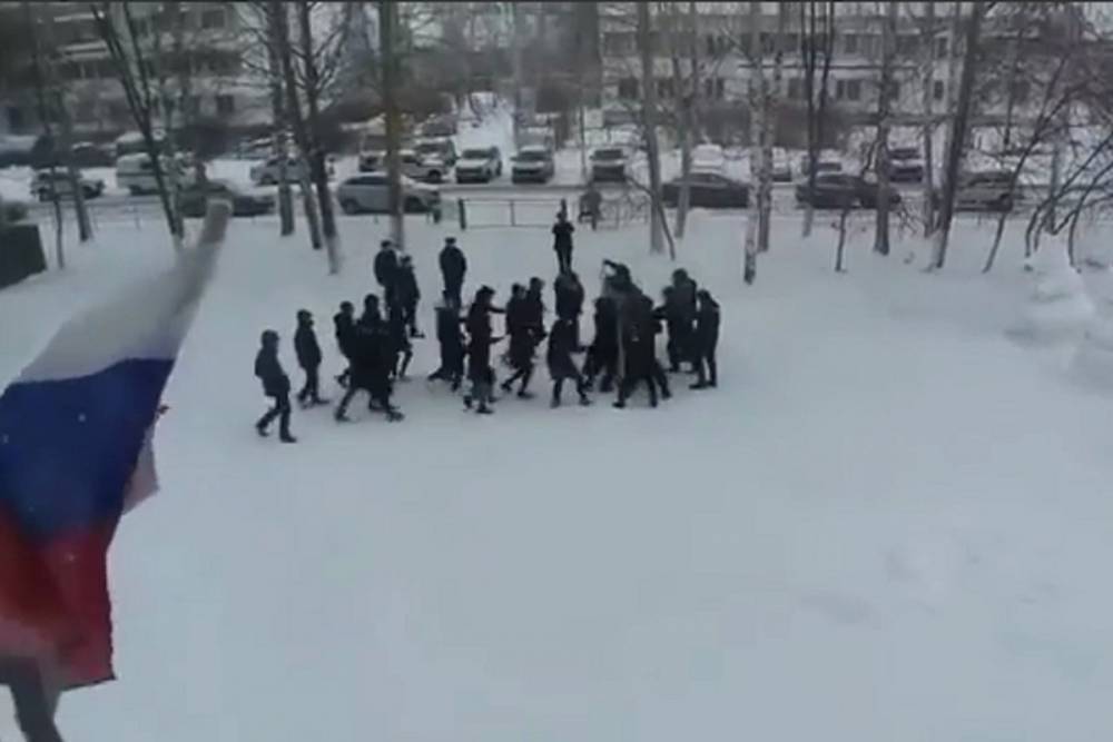 В Татарстане полиция использовала школьников в тактических учениях