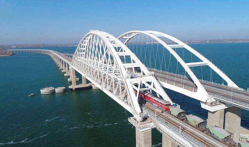 Путин примет участие  в открытии железнодорожной  части Крымского моста