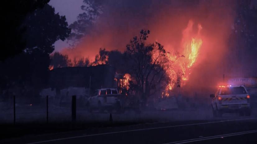 Австралия в огне: на юго-востоке страны бушуют лесные пожары
