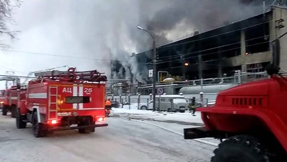 Пожар на "Опытном заводе Нефтехим" в Уфе ликвидирован