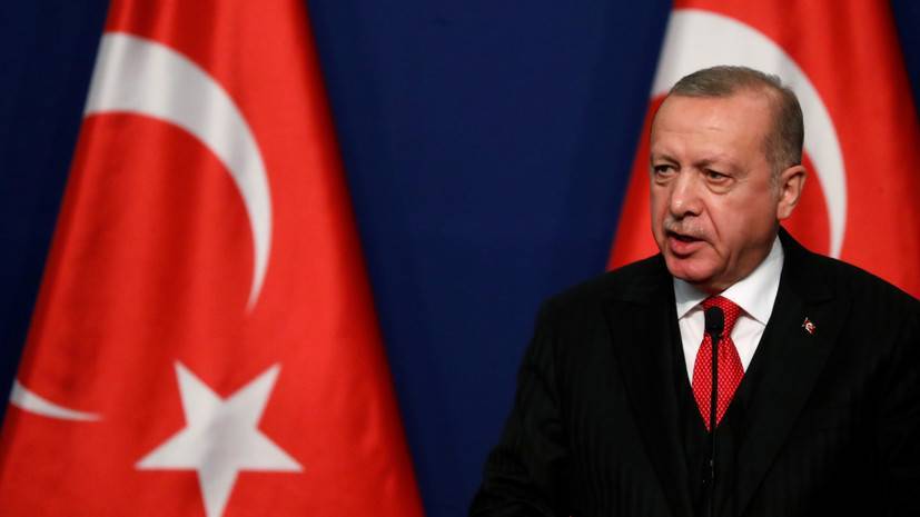 Эрдоган анонсировал визит турецкой делегации в Москву