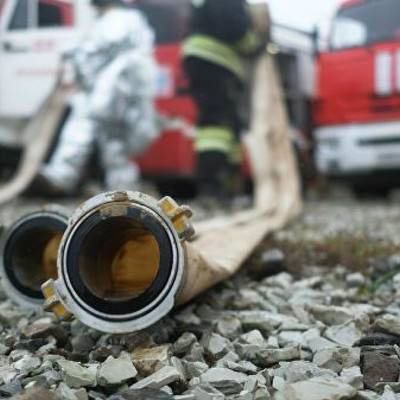 Пожар на нефтехимическом заводе в Уфе потушили