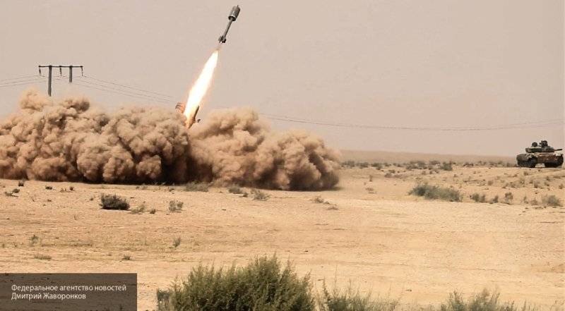 Сирийские силы ПВО отражают ракетную атаку с Голанских высот