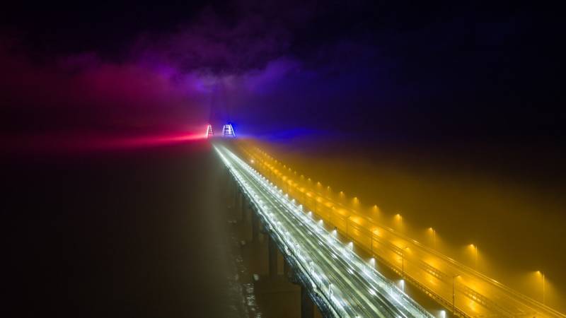 Железнодорожная часть Крымского моста откроется для проезда первых поездов 23 декабря
