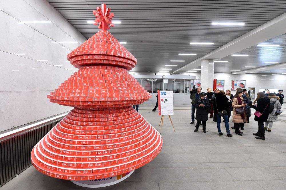 Новогодний квест подготовили для пассажиров московского метро