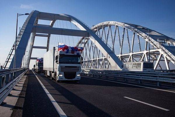 На Крымском мосту уже сэкономили почти 29 миллиардов рублей