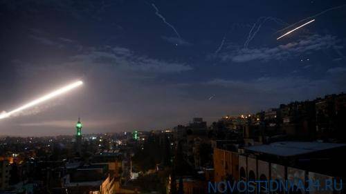 Сирия опять вынуждена была защищаться от ракетного удара со стороны Израиля