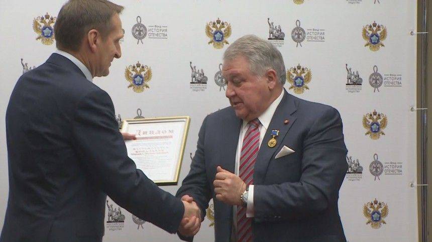 Президент «Курчатовского института» Михаил Ковальчук получил премию СВР